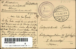 Kowno (Litauen) Wilnastrasse, Strassenbahn 1916 I-IIAutomatically ...