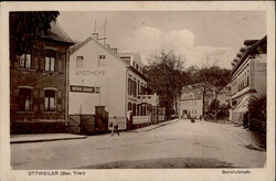 Ottweiler (6682) Apotheke, Bahnhofstrasse 1919 I-IIAutomatically ...