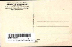 Moldau (Rumänien) Winter-AK, Gasthaus zur Freundschaft ...