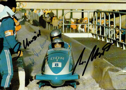 Autograph/Autogramme Hoppe, Wolfgang und Musiol, Bogdan I-II  ...