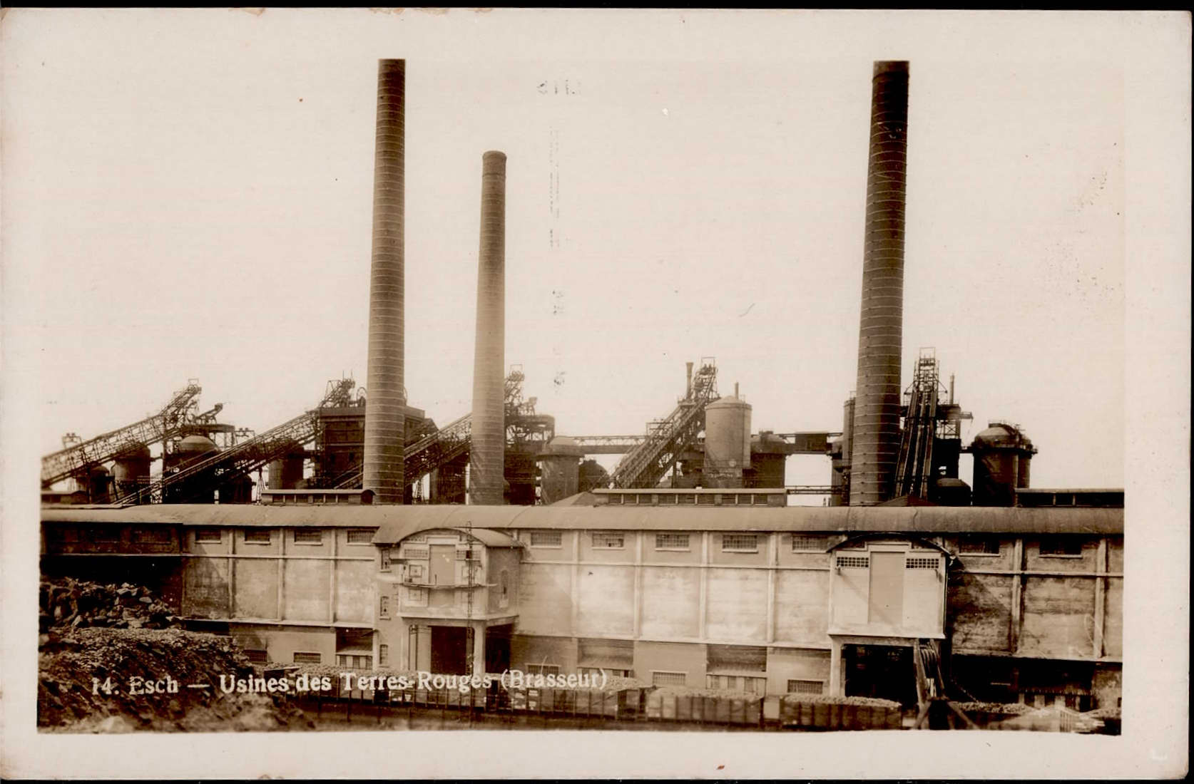 Esch an der Alzette (Luxemburg) Rote Erde Fabrik I-IIAutomatically ...