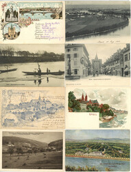 Basel (Basel Stadt) und Umgebung Lot mit ca. 120 AK  Automatically ...