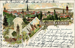 115210: Deutschland Ost, Plz Gebiet O-52, 521 Arnstadt - Postkarten
