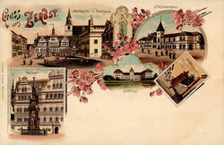 113400: Deutschland Ost, Plz Gebiet O-34, 340 Zerbst - Postkarten