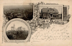 116110: Deutschland Ost, Plz Gebiet O-61, 611 Hidburghausen - Postkarten