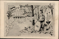 112030: Deutschland Ost, Plz Gebiet O-20, 203 Demmin - Postkarten