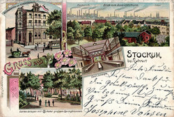 104100: Germany West, Zip Code W-40, 410 Duisburg - Picture postcards