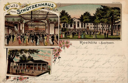 119290: Germany East, Zip Code O-92, 929 Rochlitz - Picture postcards