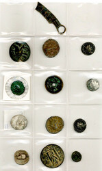 Münzen Album mit 25 klassischen Münzen (ungeprüft) dabei Römer, ...