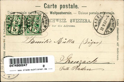 Basel (Basel Stadt) Clarastrasse, Handlung Spreng 1902 I-II  ...