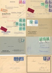 1380: German Democratic Republic - Covers bulk lot
