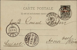 2650: Französische Post in Marokko - Ganzsachen