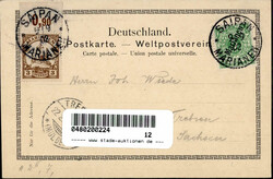 DEUTSCHE KOLONIEN MARIANEN - Gruss aus SAIPAN Wohnhaus d. Deutschen ...