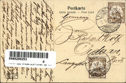 DEUTSCHE KOLONIEN KIAUTSCHOU - Prinz Heinrich Strasse o TSNGTAU 12.9 ...