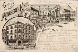 METZ (Frankreich) - Gruss aus dem MÜNCHENER KINDL IAutomatically ...