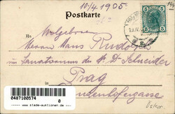 Wien (Österreich) Kohlmarkt, Hotel Müller, Handlungen 1905 ...