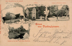 102810: Deutschland West, Plz Gebiet W-28, 281 Verden- Aller - Postkarten