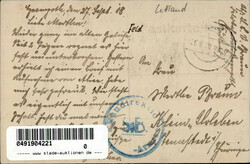 Riga (Lettland) Am Ufer Strassenansicht 1918 I-II  Automatically ...