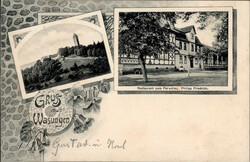 Wasungen (o-6104) Restaurant zum Paradies 1906 I-II  Automatically ...