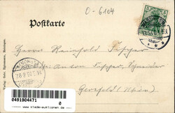 Wasungen (o-6104) Restaurant zum Paradies 1906 I-II  Automatically ...