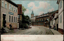 Ichtershausen (o-5215) Gasthaus zum Alten Fritz und Nadelfabrik 1911 ...