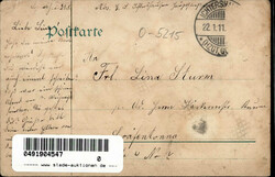 Ichtershausen (o-5215) Gasthaus zum Alten Fritz und Nadelfabrik 1911 ...