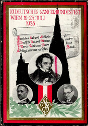 Sängerfest Wien 1928 I-II (Kanten bestoßen)  Automatically ...