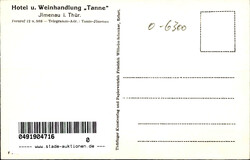 Ilmenau (o-6300) Hotel Tanne I-II