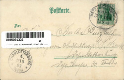Saint-Avold (Frankreich) Gasthaus am Bahnhof, Kaserne Infanterie 1903 ...