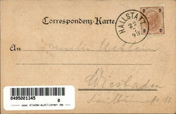 Hallstatt (Österreich) Vorläufer 1893 I-IIAutomatically generated ...