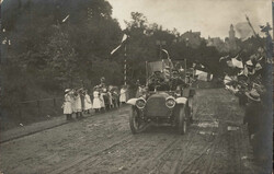 Kaiser Wilhelm II. zu Besuch in Büdingen 1906 Foto-AK ...
