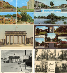 101000: Germany West, Zip Code W-10, 100 Berlin - Picture postcards
