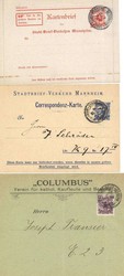 140: German Empire Stadtpost - Collections