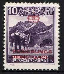 4175: Liechtenstein - Official stamps