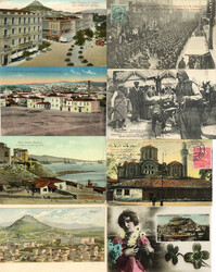 GRIECHENLAND Partie von circa 90 Ansichtskarten I-IIAutomatically ...