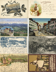 Solothurn Partie von circa 170 AnsichtskartenAutomatically generated ...