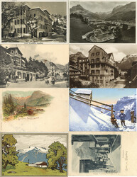 Engelberg (Obwalden) Partie von circa 210 AnsichtskartenAutomatically ...