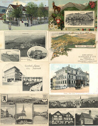 Appenzell Partie von circa 200 AnsichtskartenAutomatically generated ...