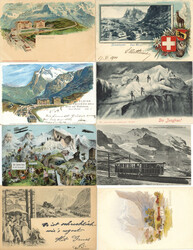 Grindelwald (Bern) Partie von circa 240 AnsichtskartenAutomatically ...