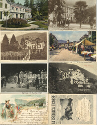 Locarno (Tessin) Partie von circa 180 AnsichtskartenAutomatically ...