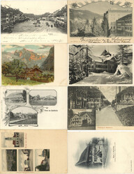 BERN (Kanton) Partie von circa 220 AnsichtskartenAutomatically ...