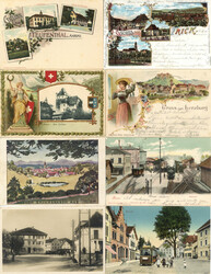 AARGAU (Kanton) Partie von circa 200 AnsichtskartenAutomatically ...