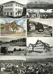 St. Gallen (Kanton) Partie von circa 1100 großformatigen ...