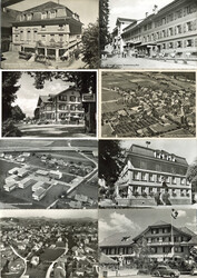 Bern (Kanton) Partie von circa 1200 großformatigen Ansichtskarten, ...