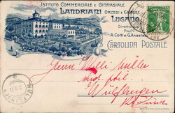 Lugano (Tessin) Handels- und Gymnasialinstitut 1910 II ...