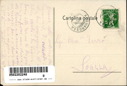 Acquarossa (Tessin) Hotel de la Gare 1916 I-IIAutomatically generated ...