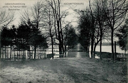 Aschaffenburg (8750) Überschwemmung 6. bis 8. Februar 1909, ...