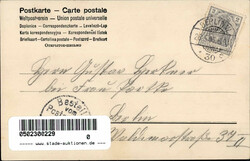 Berlin (1000) Gasthaus Volkmann, Beusselstrasse 1905 I  Automatically ...