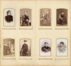 CDV Album mit über 80 Fotos