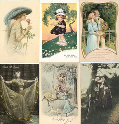 7940: Sammlungen und Posten Ansichtskarten Motive - Postkarten